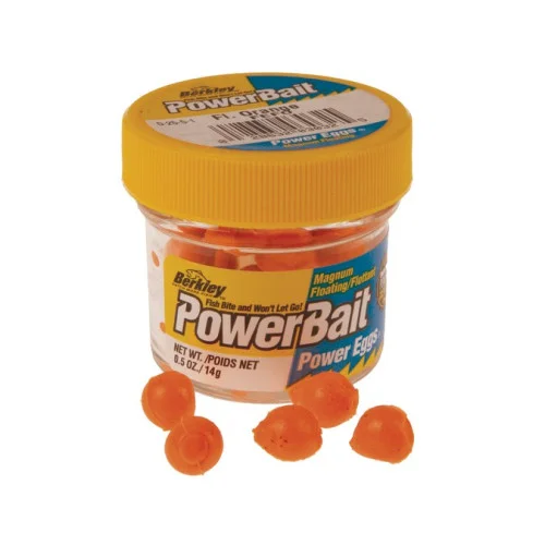 PowerBait Floating Magnum Power Eggs - Fluo Orange Kundfavorit
