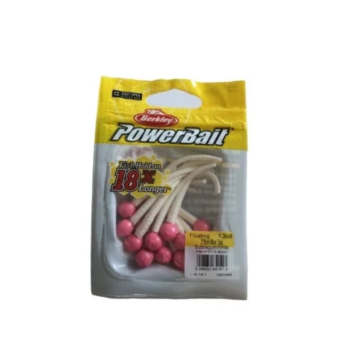 Extra rabatt Powerbait Mice Tail - Bubblegum / White