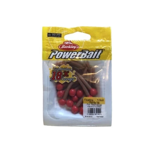 Endast denna vecka Powerbait Mice Tail - Fluo Red / Natural