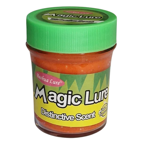 Baohua Magic Lure Orange Glitter - Garlic/Vitlök Populärt val