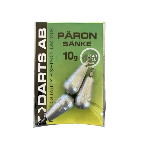 Populärt val Päronsänke blyfritt 10 gram (3-pack)