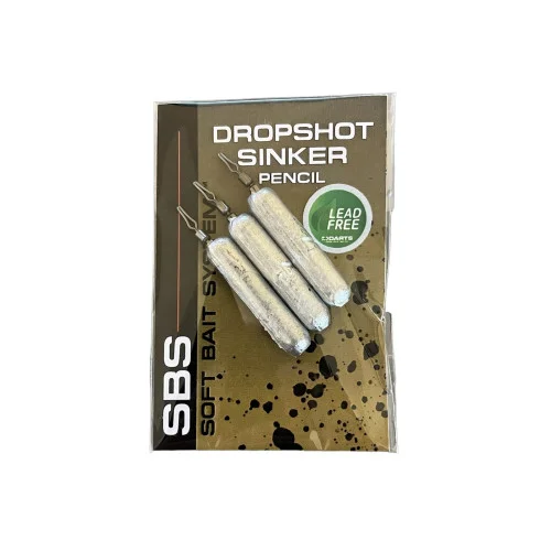 Outlet Darts Dropshot Sinker 7g Blyfritt (3-pack)