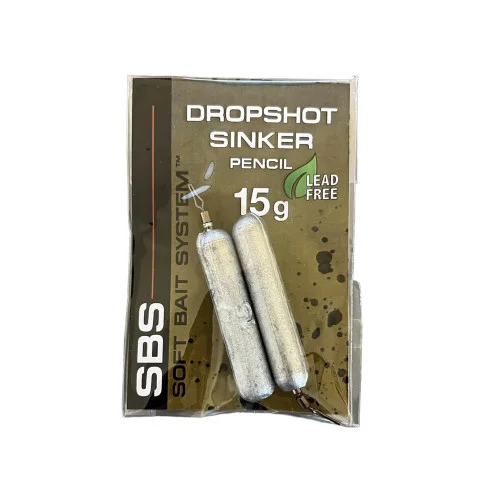 Expressleverans Darts Dropshot Sinker 15g Blyfritt (2-pack)