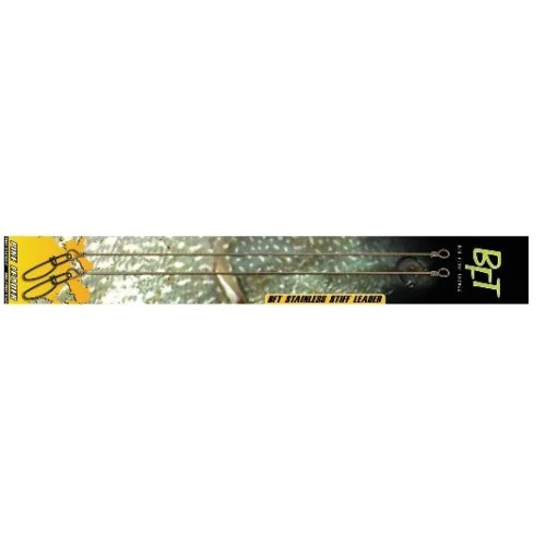 BFT Stainless Stiff Leader 12" 80 lb Säker betalning
