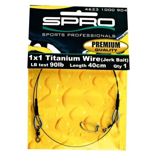 Kundfavorit Spro 1x1 Titanium Jerktafs 40,9kg 30cm