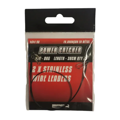 Beställ idag PC WIRE LEADER 8kg 30cm Gäddtafs 2-pack