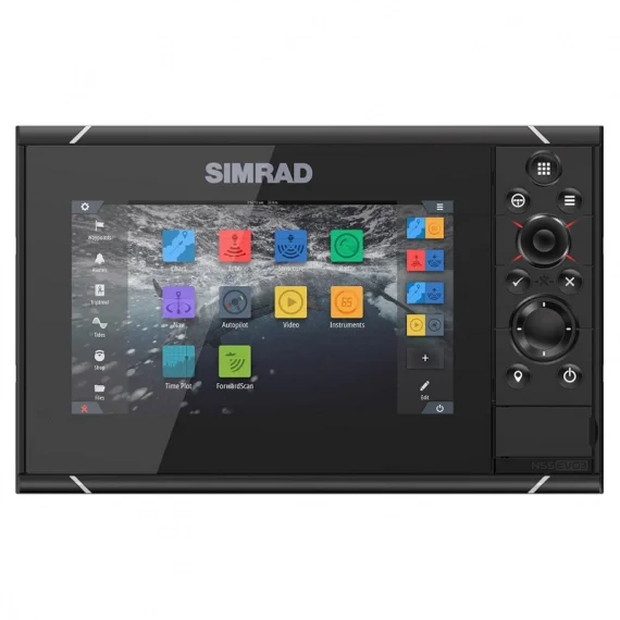 Begränsat antal Simrad NSS7 EVO3 with world basemap