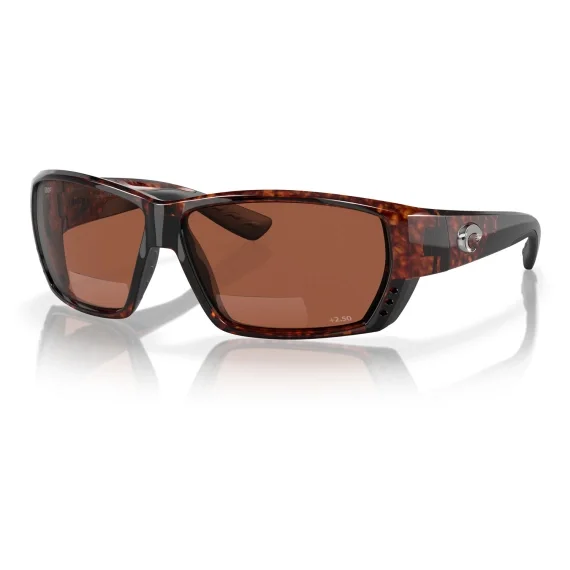 Costa Tuna Alley Readers 10 Tortoise - Copper 580P Expressleverans