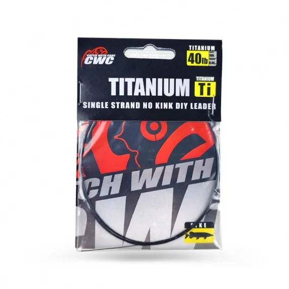 Beställ nu CWC Titanium No-Kink Leader Material
