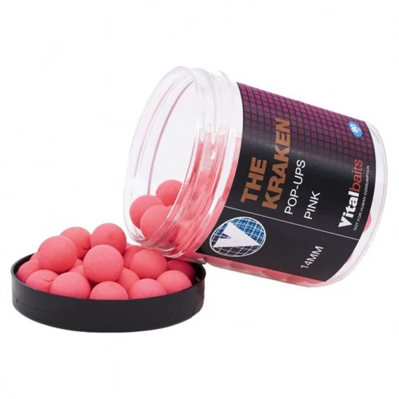 Vital Baits Pop-ups The Kraken Pink 80g Fynd