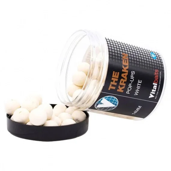 Trygg betalning Vital Baits Pop-ups The Kraken White 80g