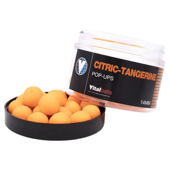 Vital Baits Pop-ups Citric-Tangerine 50g Bästa pris