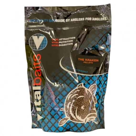 Vital Baits Pellets The Kraken 1kg Utförsäljning