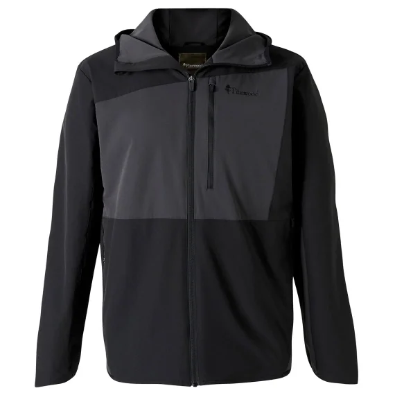 Säker betalning Pinewood Abisko Light Stretch Jacket Black/D.Anthracite