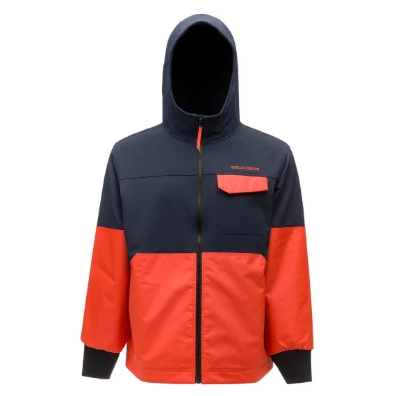 Expressleverans Grundéns FishPicking Jacket Navy/Orange