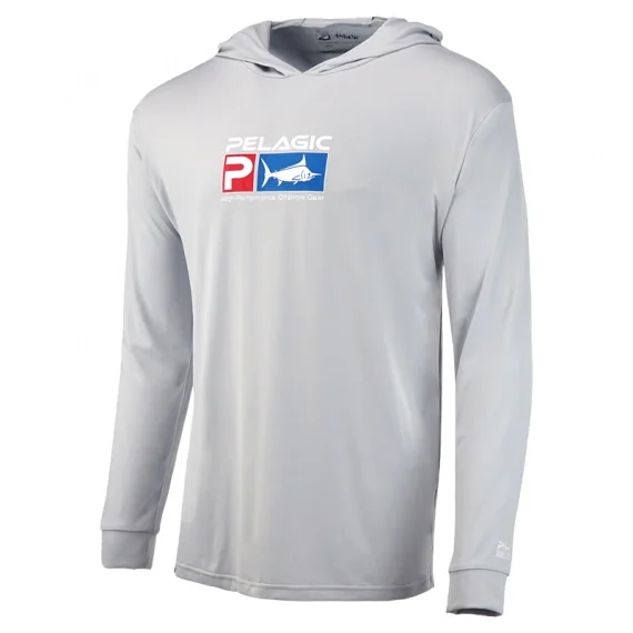 Pelagic Aquatek Deluxe Hoody Light Grey Beställ idag