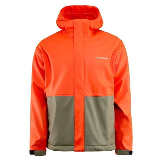 Snabb leverans Grundéns Neptune Thermo Jacket Orange/Olive