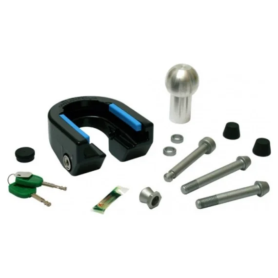 Combilock Trailerlås blå 66mm - 12mm Utförsäljning