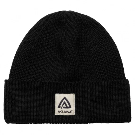 Aclima Explorer Beanie Unisex Jet Black Onesize Populärt val