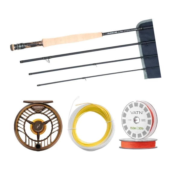 Guideline LPX Tactial Dry Fly Taper+ Flugset - 9' #3 Kundfavorit