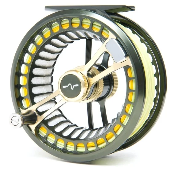 risnedsättning Guideline Fario LW Flugrulle Dk. Grey Green/Gold