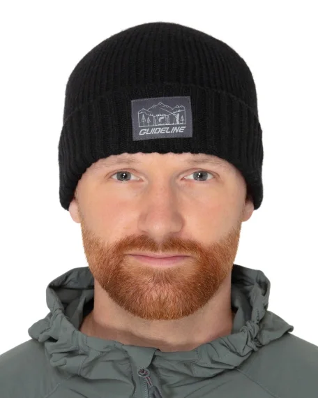 Bästa pris Guideline Black Gnat Beanie - Black