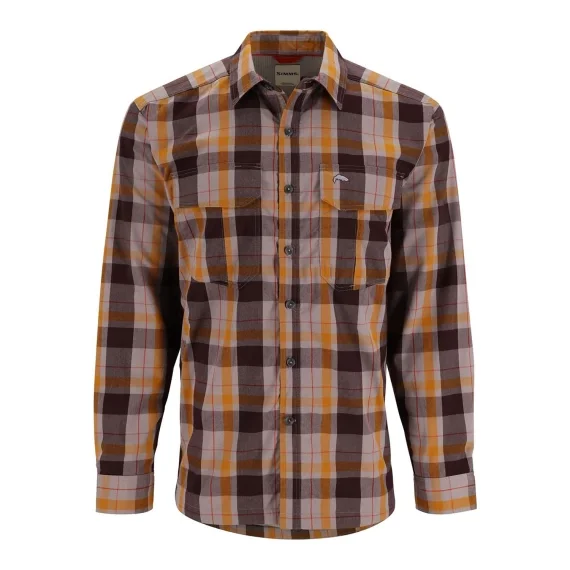 Simms ColdWeather Shirt Dolomite Logan Plaid Beställ idag