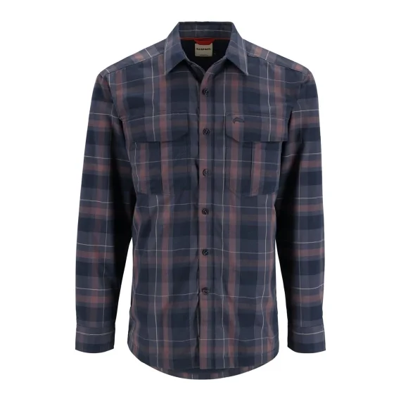 Handla nu Simms ColdWeather Shirt Selvedge Logan Plaid