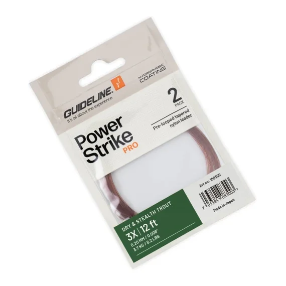 Guideline Dry & Stealth Trout Leader 12'2-pack Kampanj
