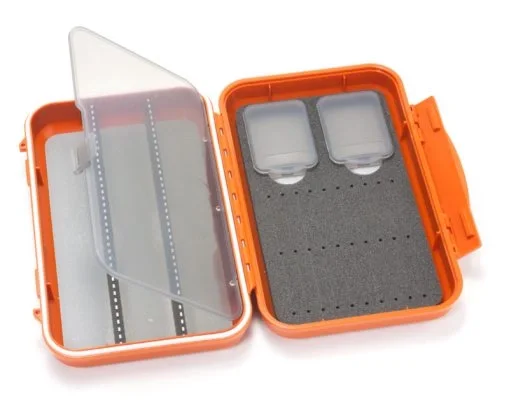 C&F Medium 2-Row WP Tube Fly Case w 3 Comp (CF-2403V) Burnt Orange Erbjudande