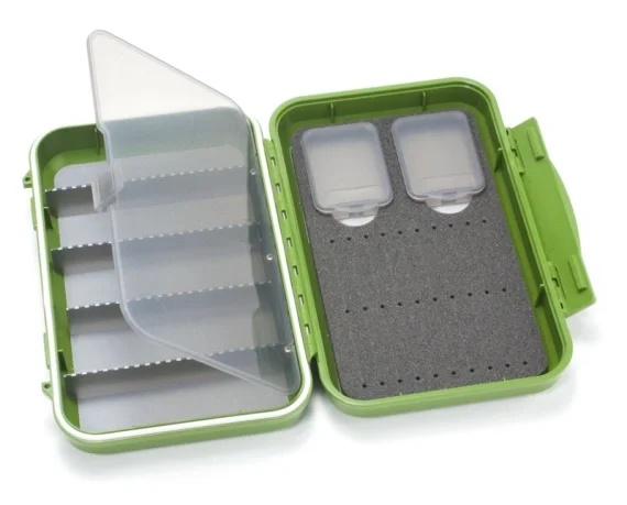 Trygg betalning C&F Design Medium 2-Row WP Tube Fly Case w 5 Comp (CF-2405H) Olive
