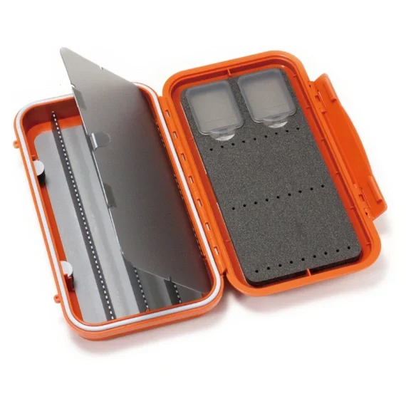C&F Large 3-Row WP Tube Fly Case w 4 Comp (CF-3404V) Burnt Orange Kundfavorit