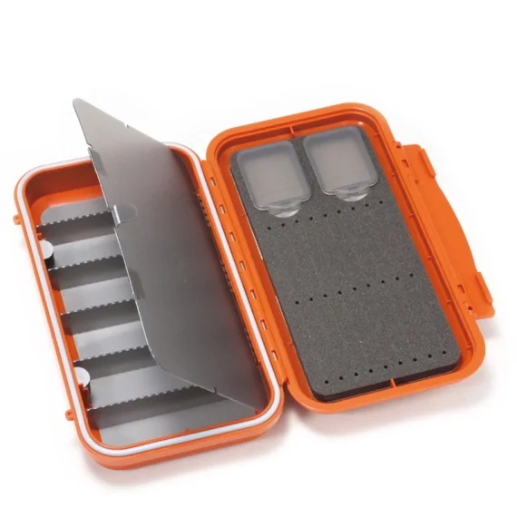 C&F Large 3-Row WP Tube Fly Case w 6 Comp (CF-3406H) Burnt Orange Expressleverans