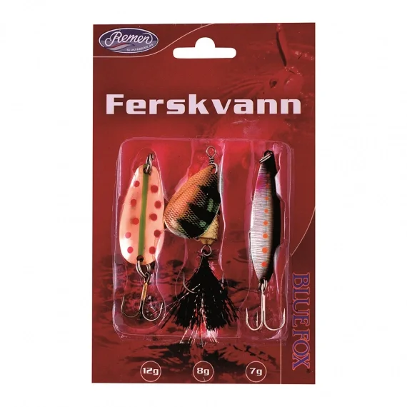 Köp nu Blue Fox Sluksett Ferskvann 3-Pack