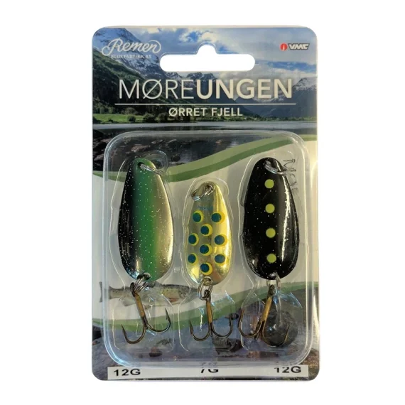 Nyhet Remen Möreungen Öring - Fjäll (3-pack)