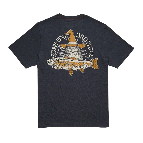 Beställ nu Howler Bros River Wizard T-Shirt Navy Heather