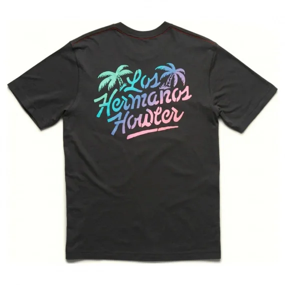 Howler T-Shirt Pocket Los Hermanos Fade Antique Black Endast idag