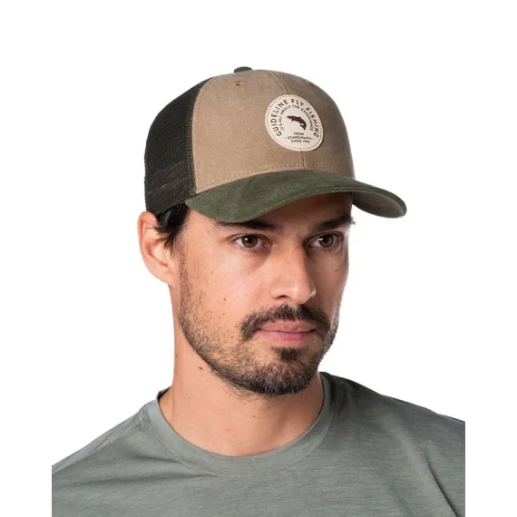 Guideline Badge Trucker Cap - Forest Populärt val