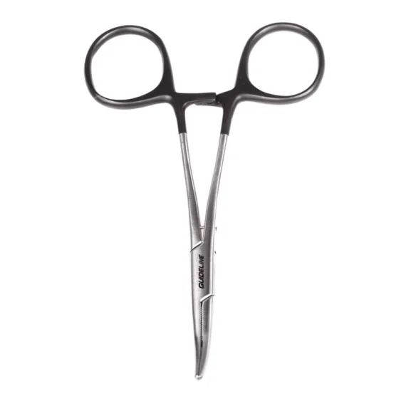 risnedsättning Guideline Forceps - Curved 6'' - Black/Silver