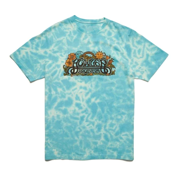 Premium Howler Bro's Cotton T-Shirt Verdant Valley Sky Dye