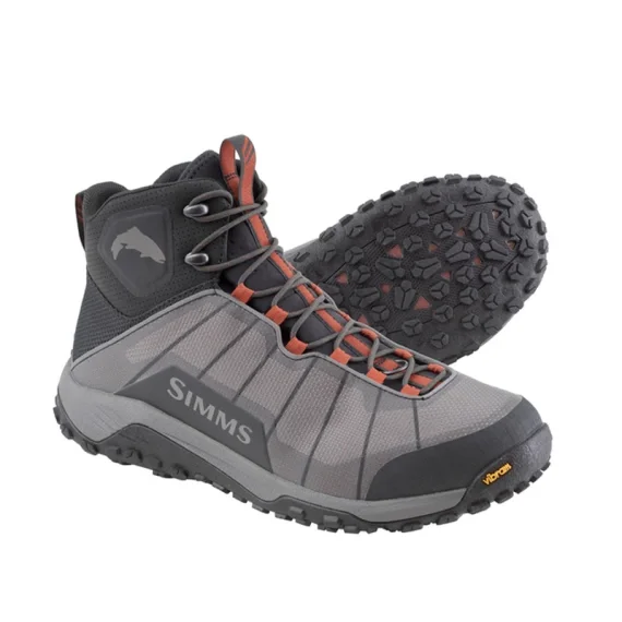 Simms Flyweight Boot Steel Vibram Grey Bästa pris