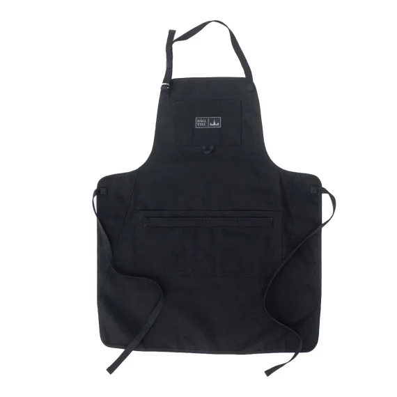 Lemmel Canvas Slöjd Förkläde - April Black Erbjudandepris