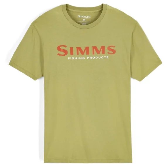 Simms Logo T-shirt Tent Green Beställ idag