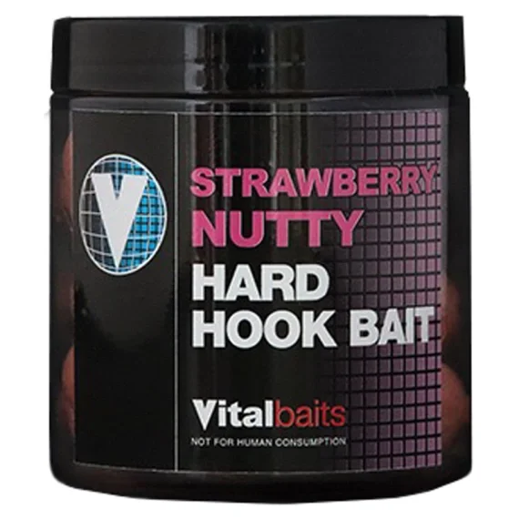 Vital Baits Strawberry Nutty 100 g Fri frakt
