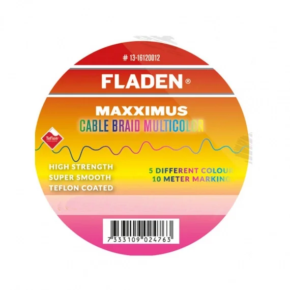 Billig Fladen Maxximus Cable Braid Multicolor 300m