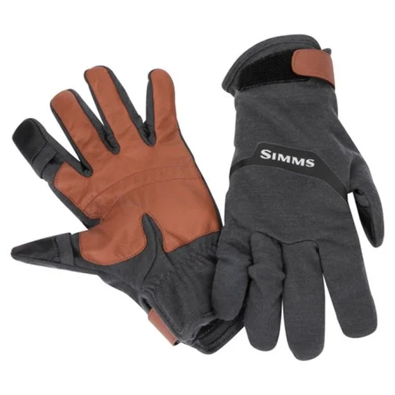 Expressleverans Simms LW Wool Tech Glove Carbon