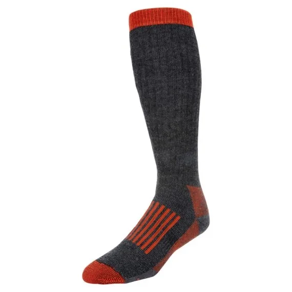 Simms Merino Thermal OTC Sock Carbon risnedsättning