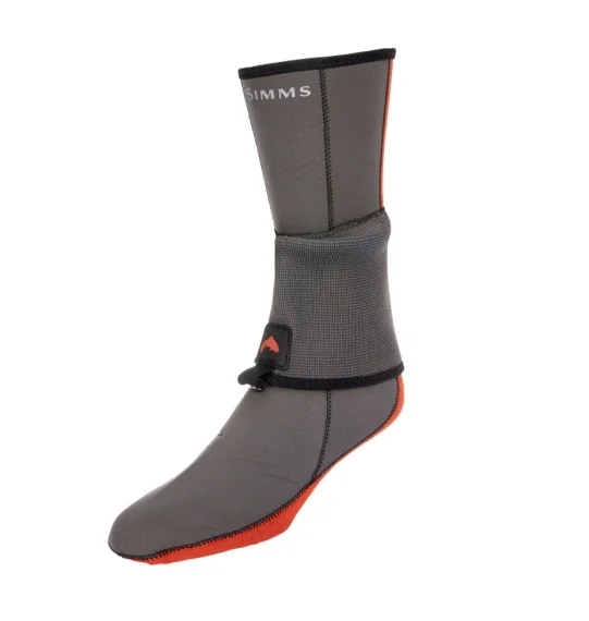 Simms Neoprene Flyweight Sock Pewter Extra rabatt
