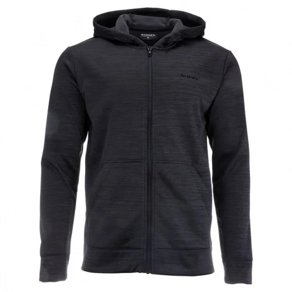 Simms Challenger Full-Zip Hoody Black Heather Beställ nu