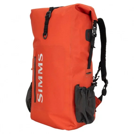 Sänkt pris Simms Dry Creek Rolltop Backpack Simms Orange